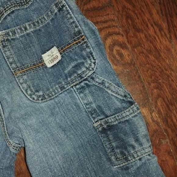 Carter's The Children's Place Fleece Woodland Creature Sweater Jeans Bundle Baby - Picture 7 of 11